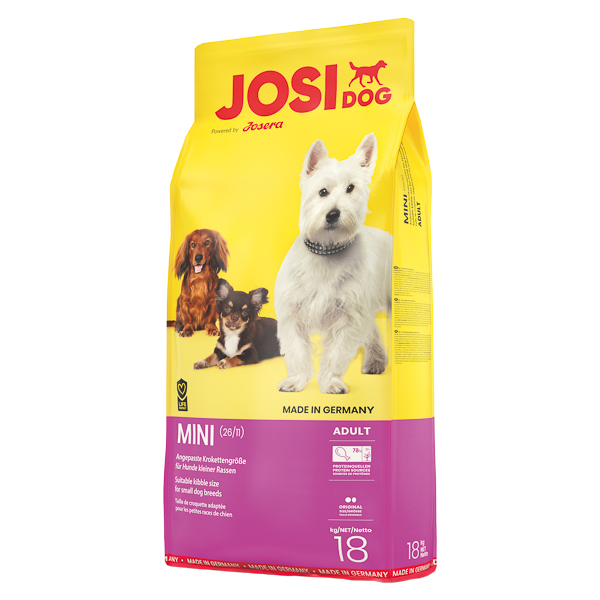 Hrană uscată pentru câini JosiDog Mini 18 kg JOSERA